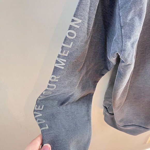 Rare: Harry Potter X Love Your Melon Hufflepuff Sweatshirt Grey L Cotton Polyest - Picture 4 of 7